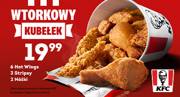 Wtorkowy Kubełek w KFC