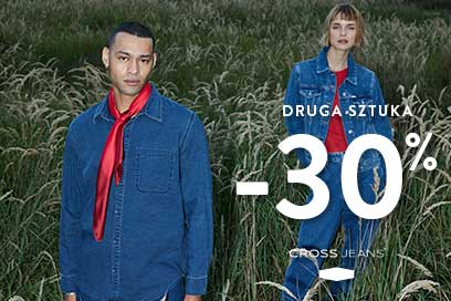 Druga sztuka -30% w Cross Jeans